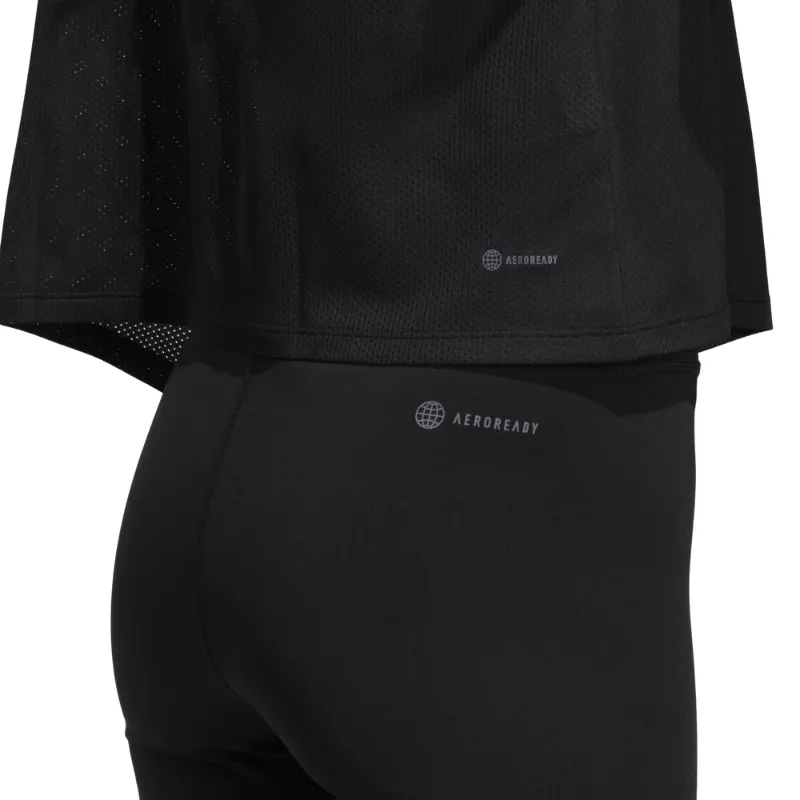 Adidas Women Hiit Aeroready Quickburn Training Tee - Black/White