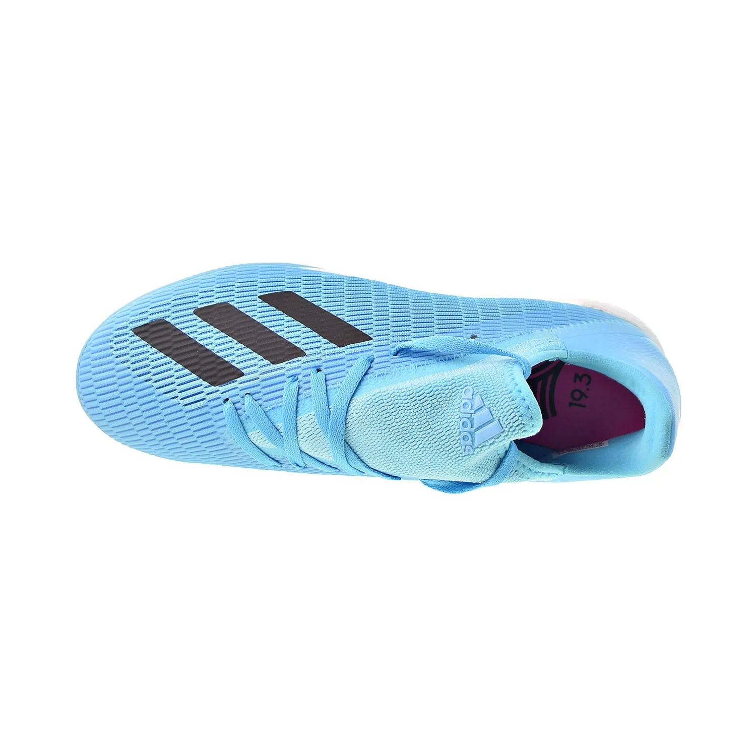 Adidas X 19.3 Indoor Soccer Men's Shoes Bright Cyan-Core Black-Shock Pink