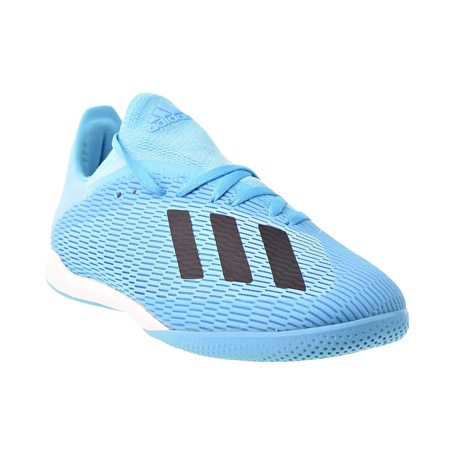 Adidas X 19.3 Indoor Soccer Men's Shoes Bright Cyan-Core Black-Shock Pink