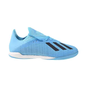 Adidas X 19.3 Indoor Soccer Men's Shoes Bright Cyan-Core Black-Shock Pink