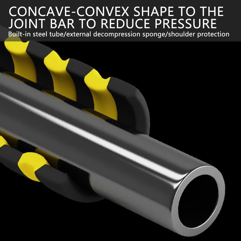 Adjustable Dumbbells Set w/ Non-Slip Neoprene Hand & Connecting Rod