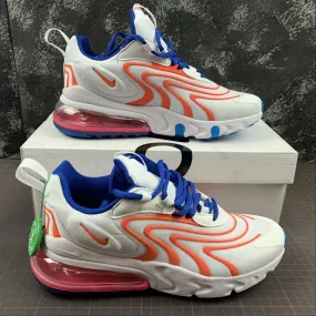 Air Max 270 React White Orange CD6870-405 Well-liked forefoot - padded running shoes