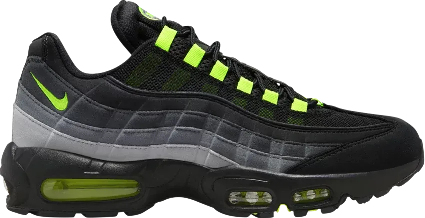 Long Wear Nike Air Max 95 Reverse Neon Buy w/ Klarna or Clearpay