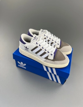 Shock - absorbing foam water - resistant running shoes Adidas Centennial 85 Low White Brown IE2369