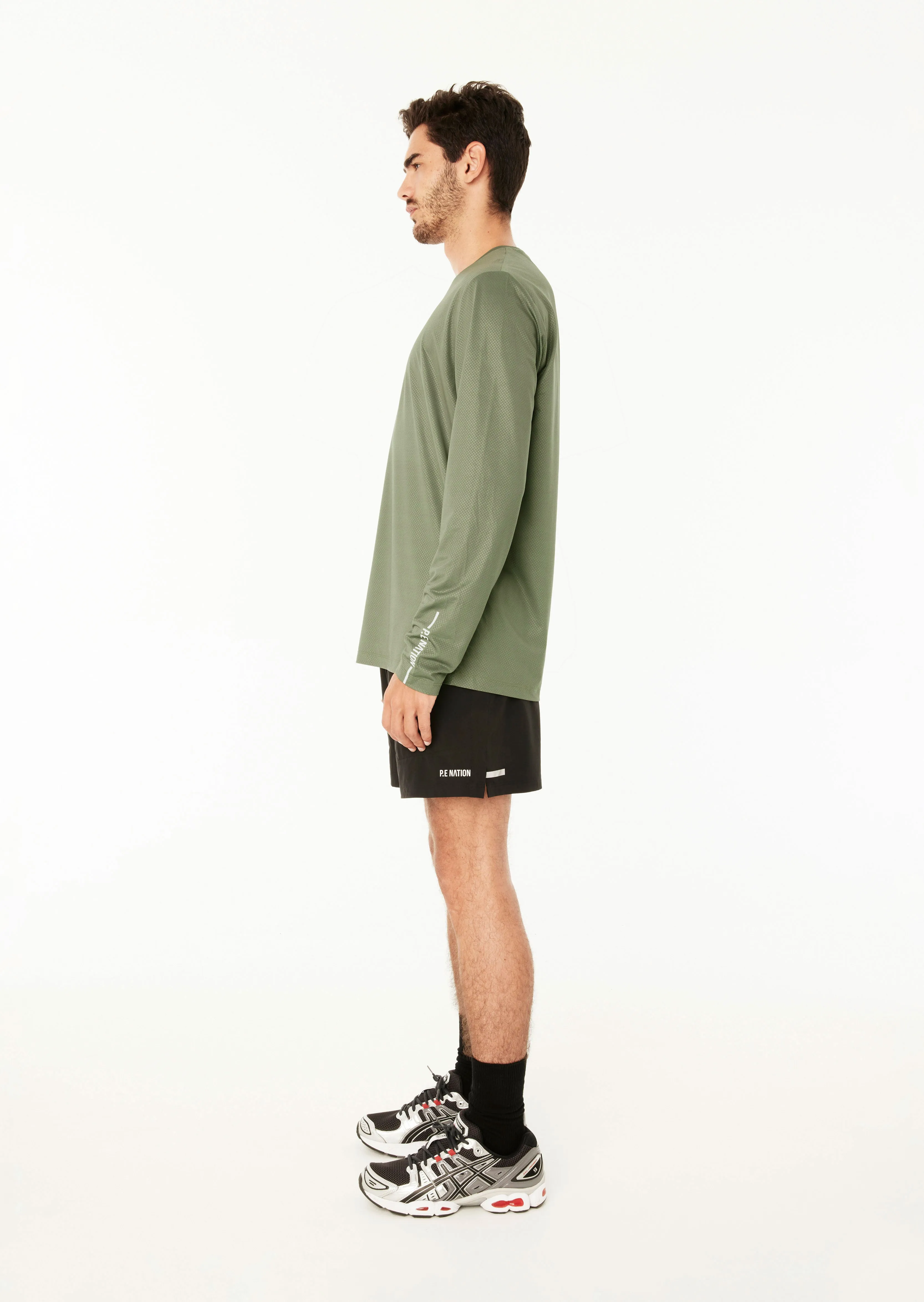 ADRENALIN LS TEE IN KHAKI