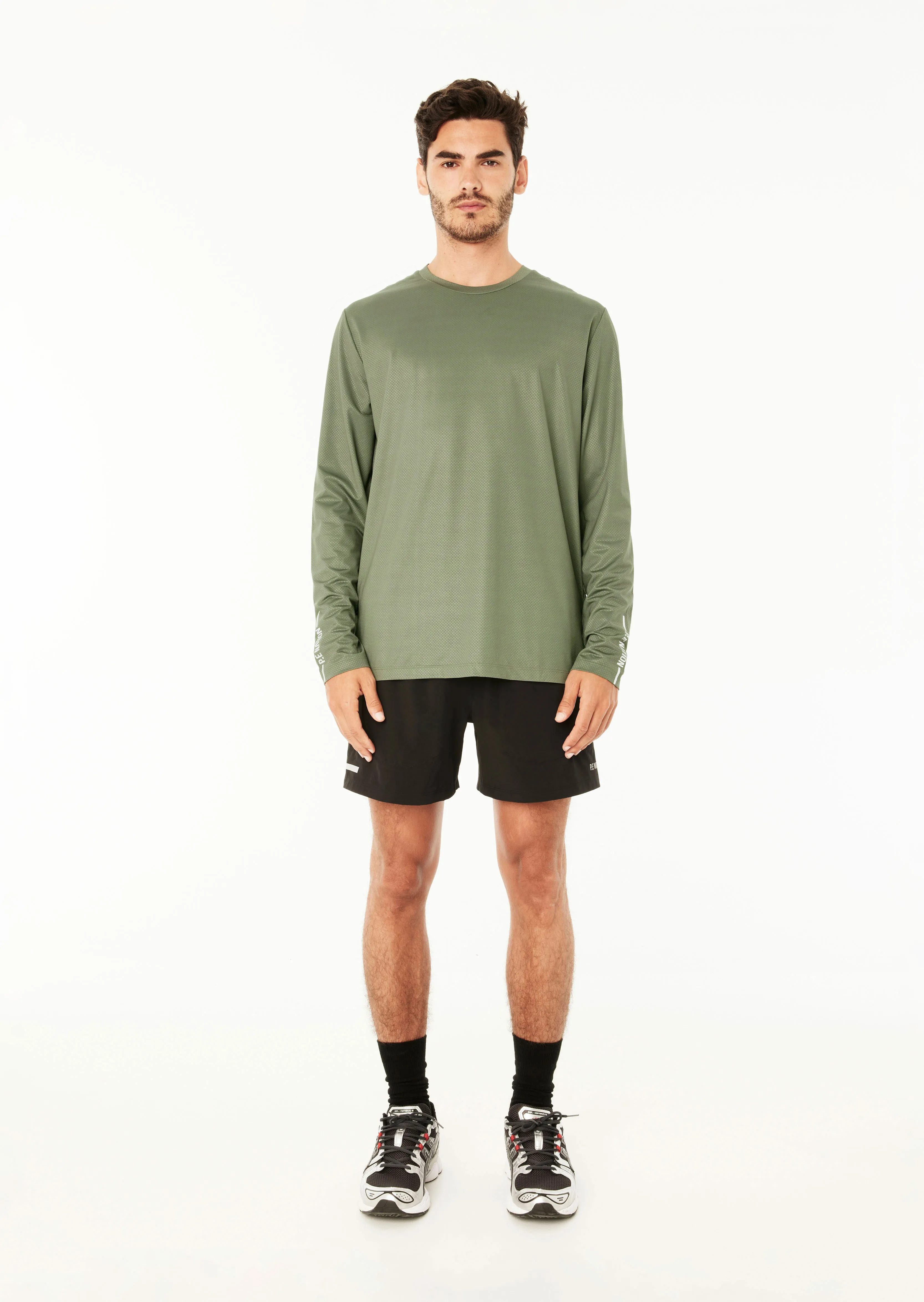 ADRENALIN LS TEE IN KHAKI
