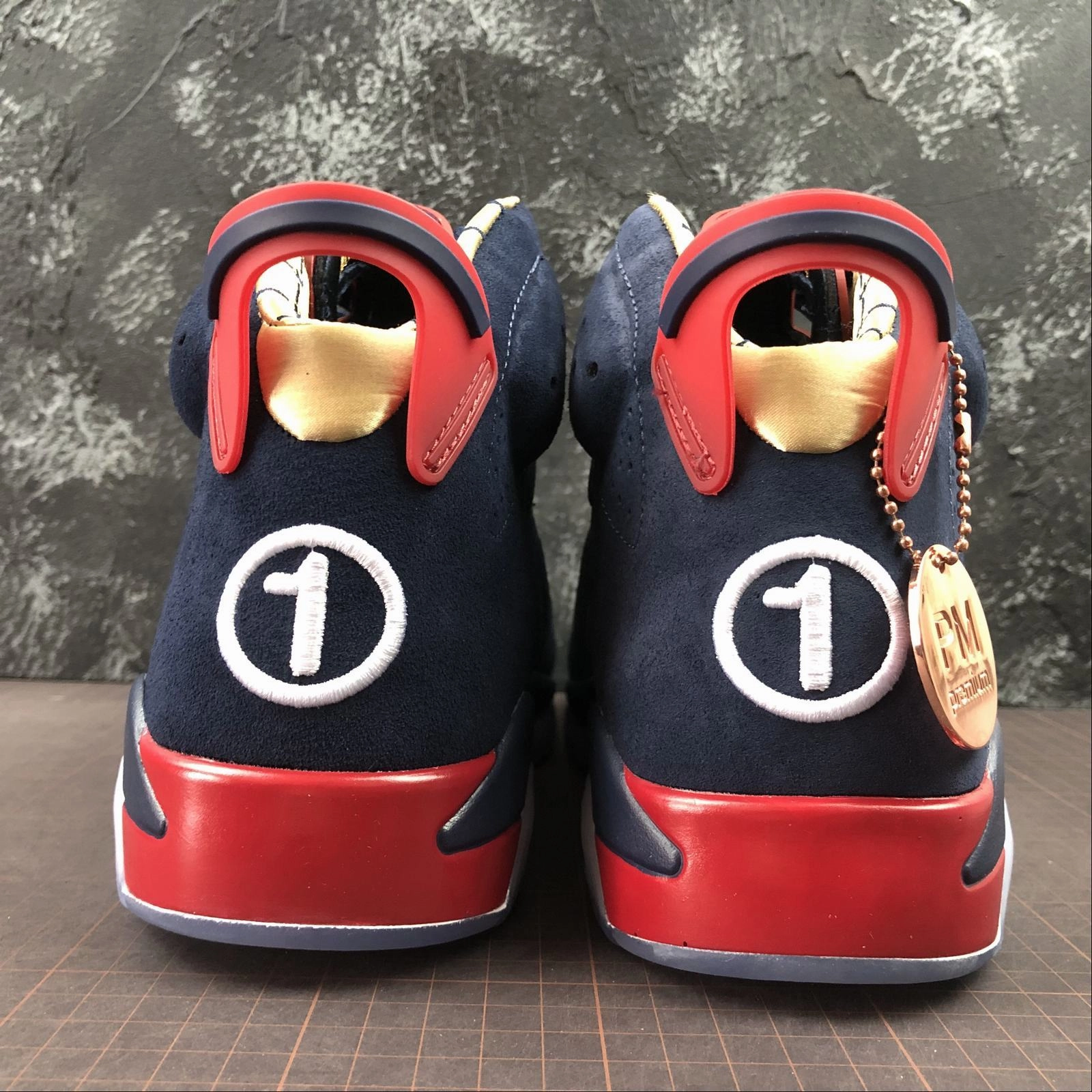 Lockdown Straps Air Jordan 6 Retro DB Midnight Navy-White CI6293-416