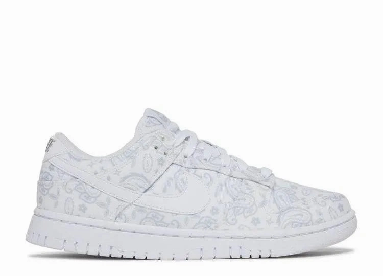 Nike Dunk Low Paisley White (W) Moisture Wicking Liner