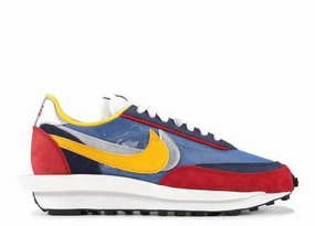 Nike LD Waffle Saca Blue Multi flat - foot support shoes