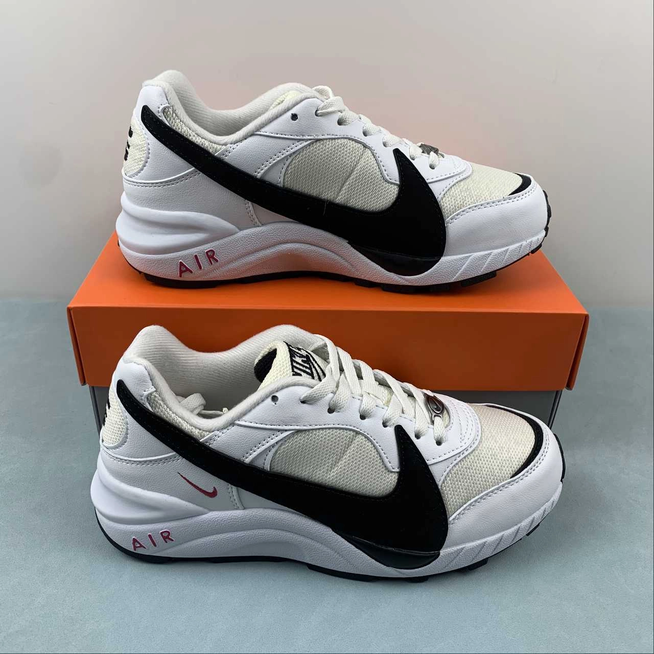 Air Grudge 95 White Black Red 102026-011 countryside running option sprint training