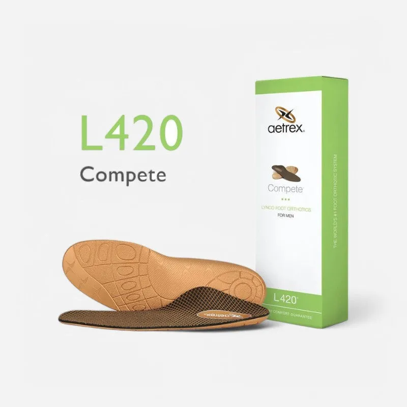 Aetrex Orthotic Men's Compete Posted Orthotics