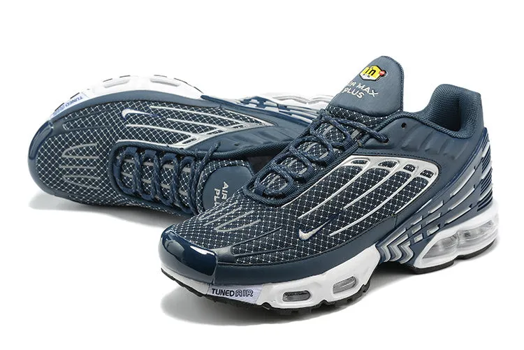 Air Max Plus 3 Dark Blue Silver DO6385-402 cold - resistant - design shoes high - arch shoe support