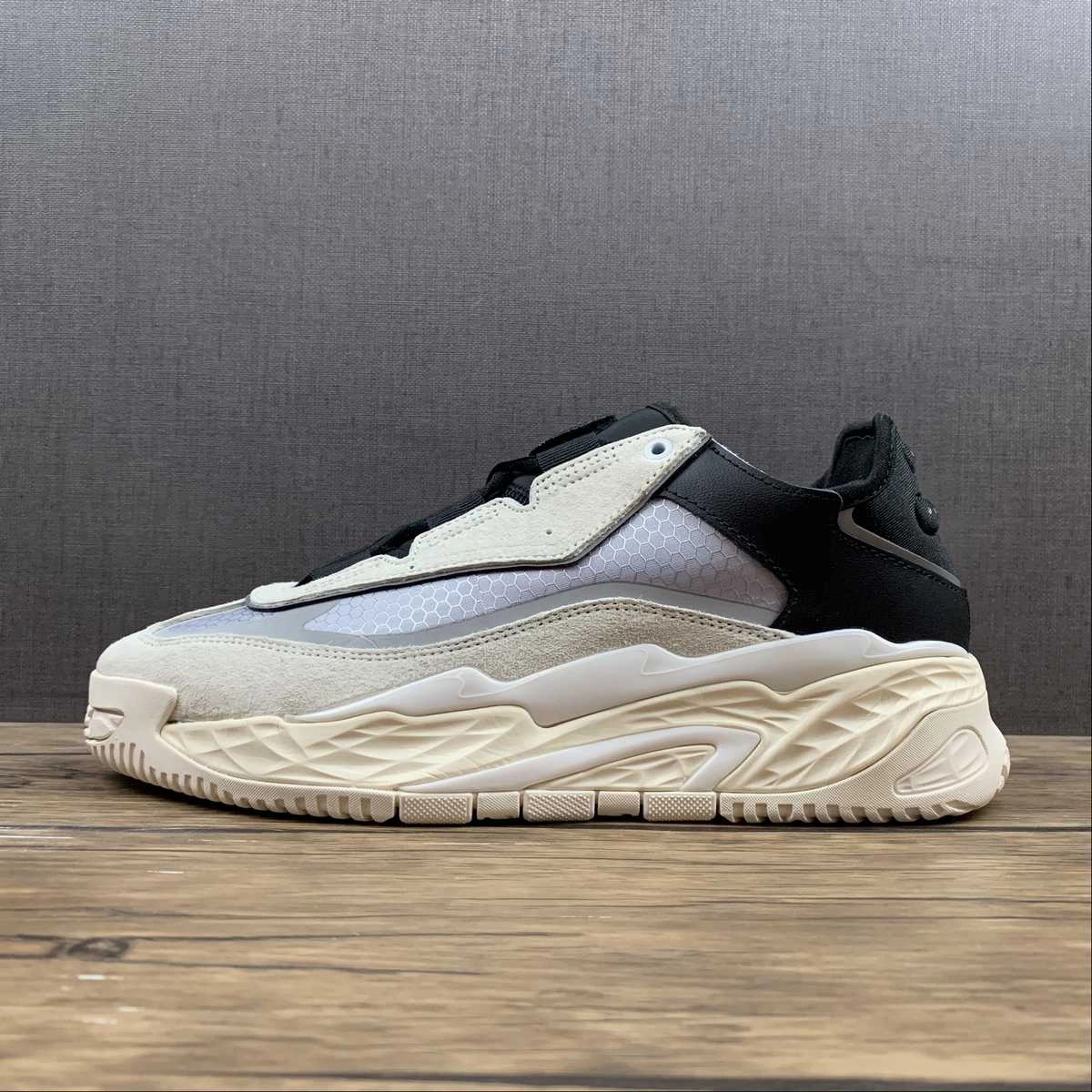 Adidas Niteball White Tint Core Black Halo Blue pastel - colored running shoes narrow - fit