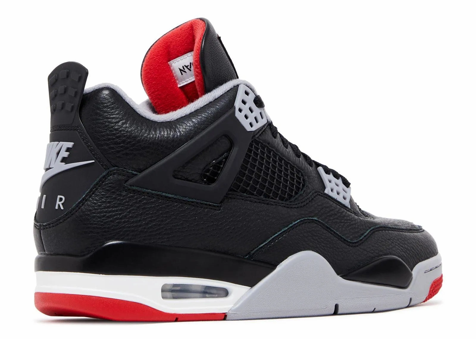 Air Jordan 4 Retro Bred Reimagined Comfort Heel Energy Return Compound