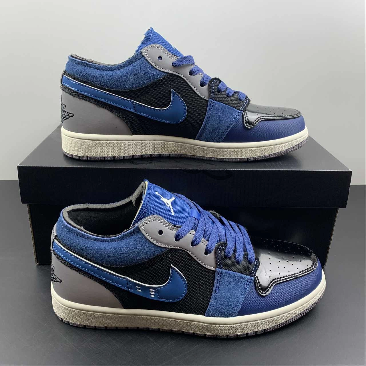 Grip Ready Air Jordan 1 Low Joint Blue DR8867-400