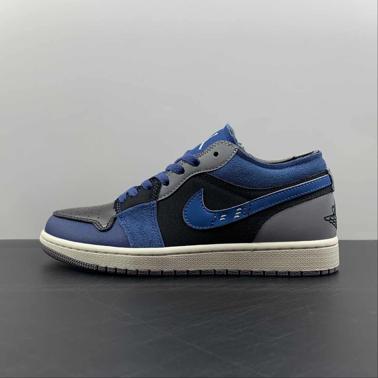 Cushion Comfort Air Jordan 1 Low Joint Blue DR8867-400