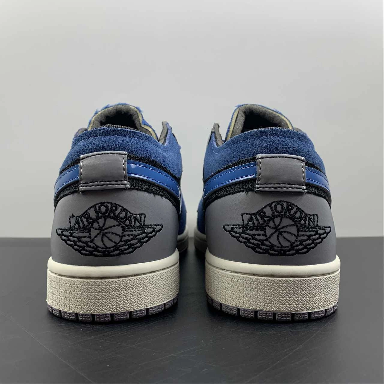 Air Jordan 1 Low Joint Blue DR8867-400 Relaxed Look
