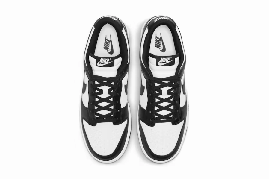 Nike Dunk Low Black and White Panda Effortless Glide Bold colors