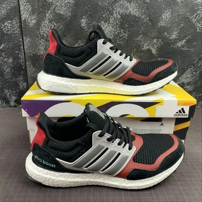 Adidas UltraBoost S&L Black Grey Red Non Toxic Materials Step Forward