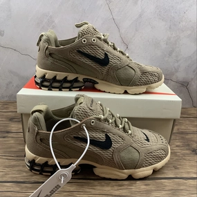 rainy running in wet tracks shoes Air Zm Spiridon Cg 2 Stussy Sandy CQ5486-009