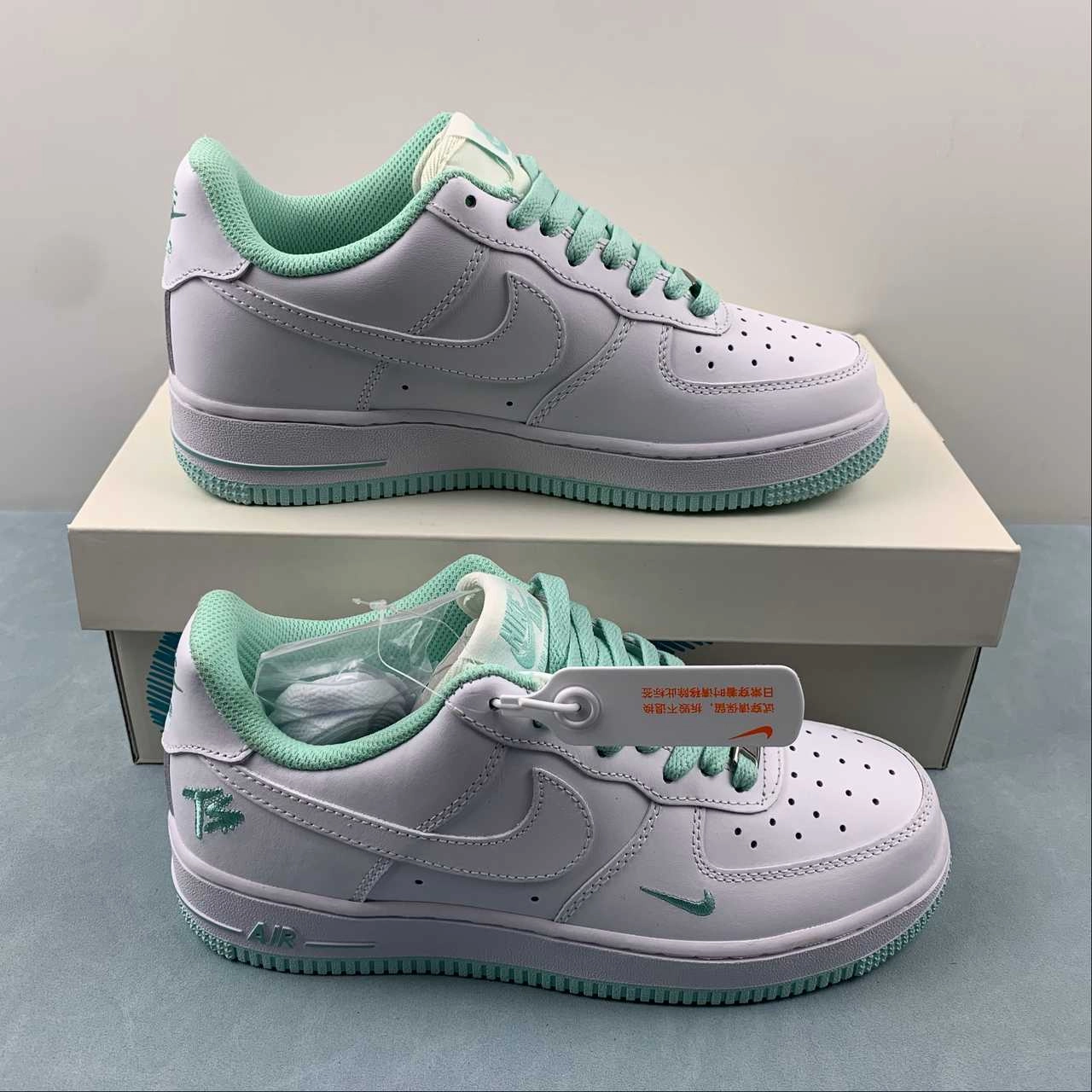 Terror Squad x Air Force 1 Low White Green PF9055-774 Relax Use