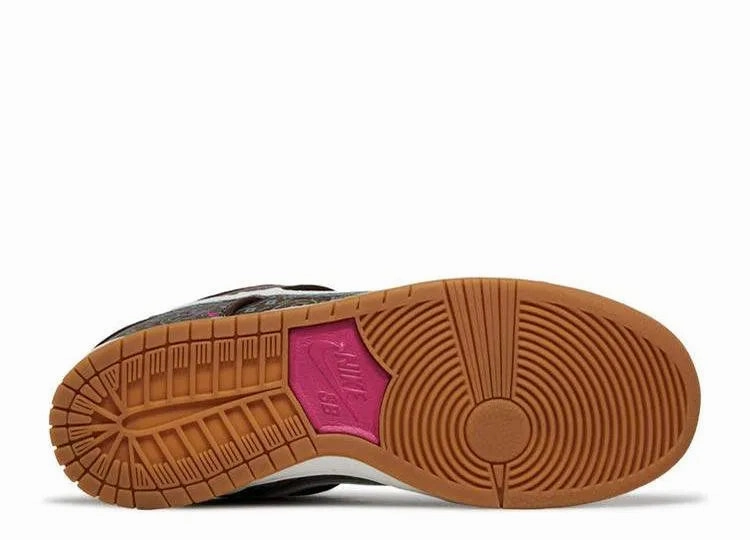 Recycled Material Options Precision Bonded Overlays Nike SB Dunk Low Paisley