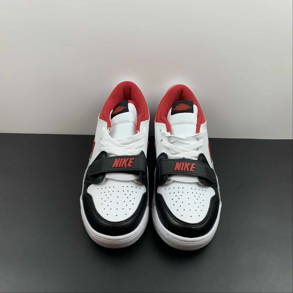 Leather Upper Abrasion resistant Air Jordan Legacy 312 Low Red White CD7069-160