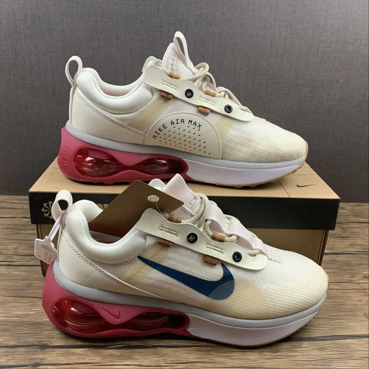 Air Max 2021 Phantom Gypsy Rose Light Bone Thunder Blue DC9478 001 outdoor - ready hurdling running shoes