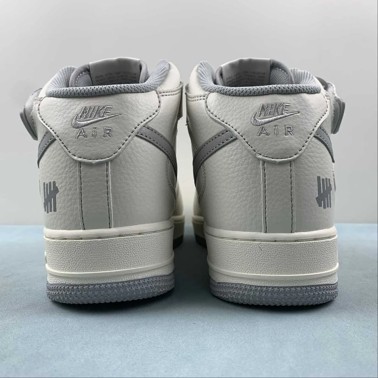 Air Force 1 07 Mid White Dark Grey AO6617-306 Minimal Style Neutral palette