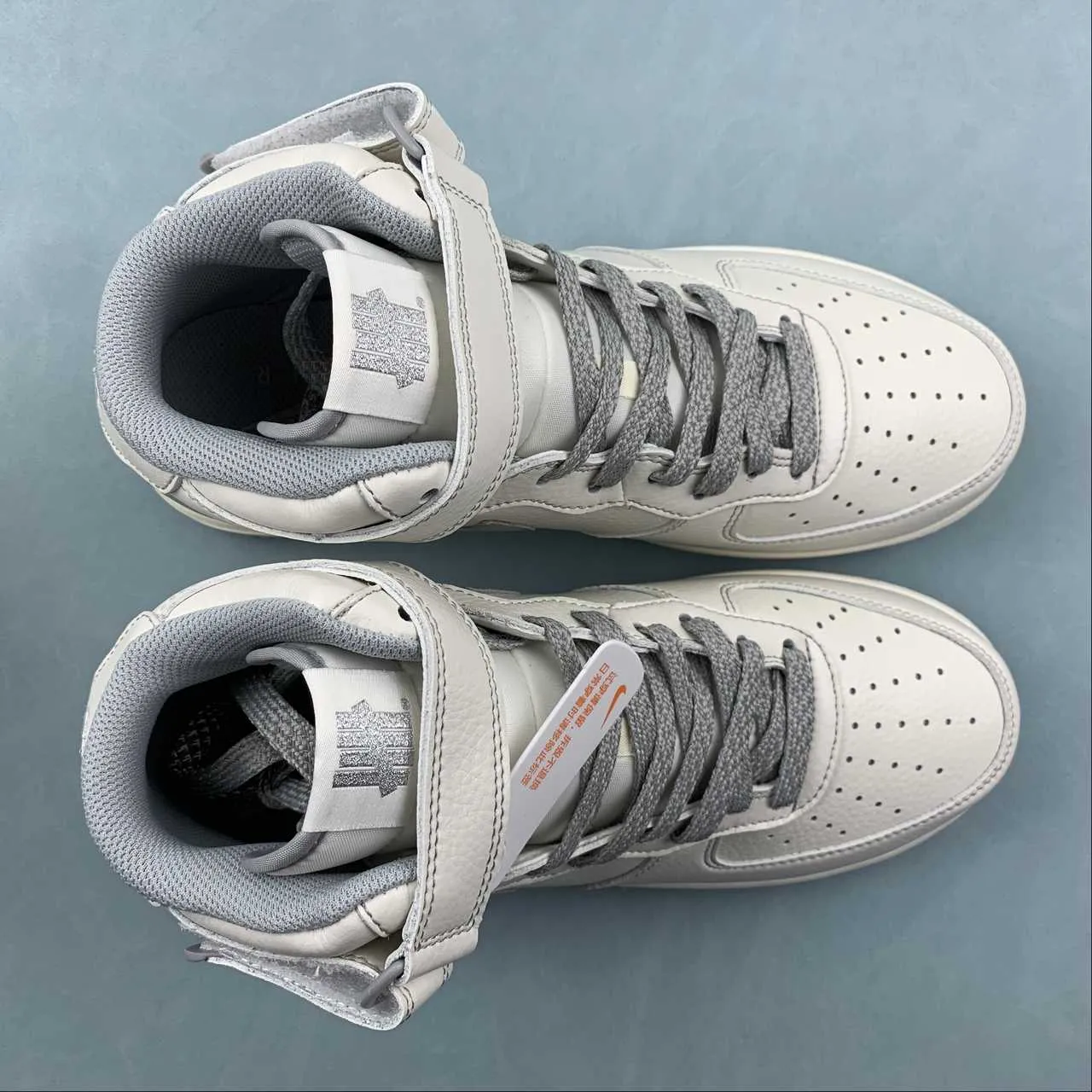 Unisex Match Air Force 1 07 Mid White Dark Grey AO6617-306