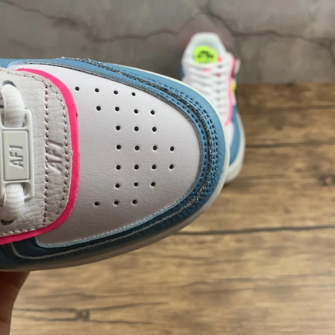 Air Force 1 Shadow Sunset Pulse Light Armory Blue Black CU8591-101 Canyon Hike