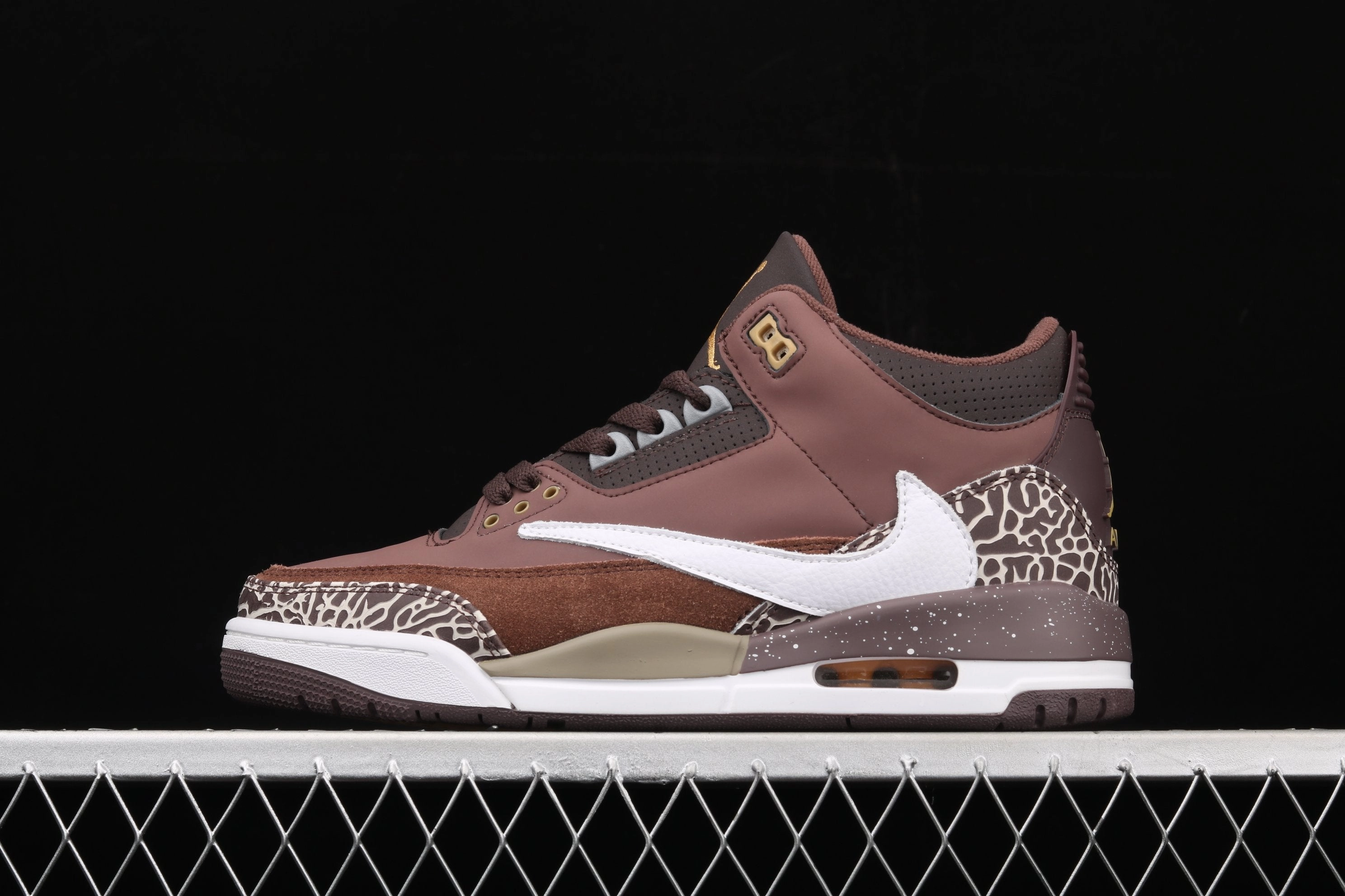 Air Jordan 3 Retro Antique Brass Brown 626988-018 Clean Vibe