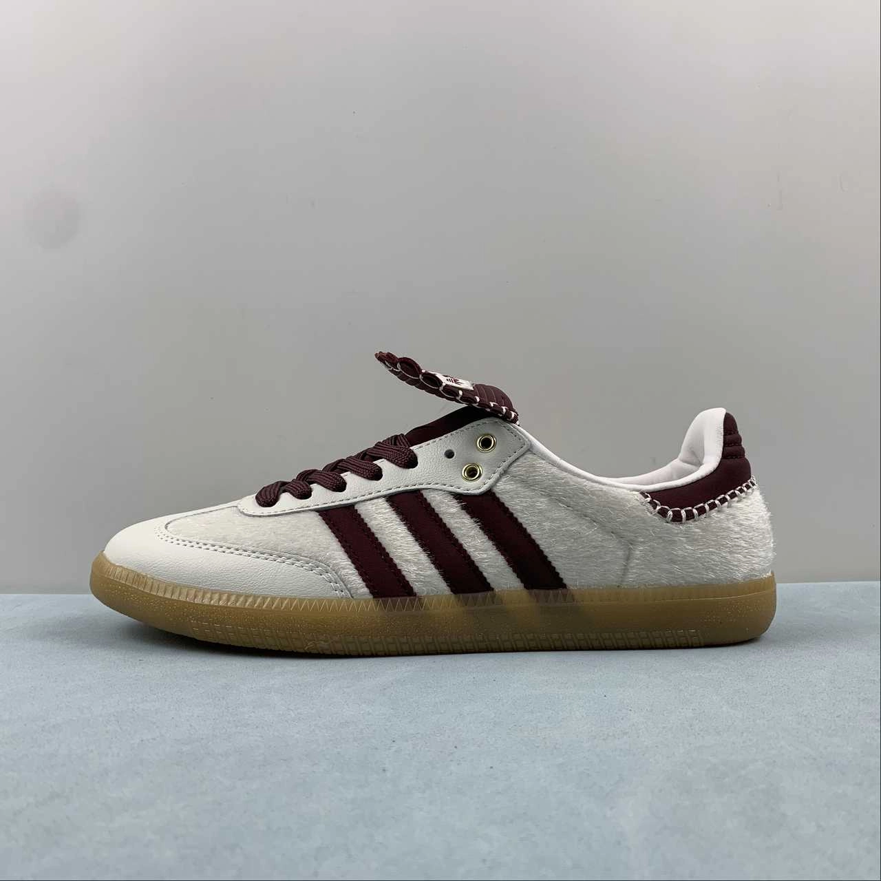 Wales Bonner x Adidas Samba Pony Cream White Mystery Brown IE0586 Urban Function Garden Tour