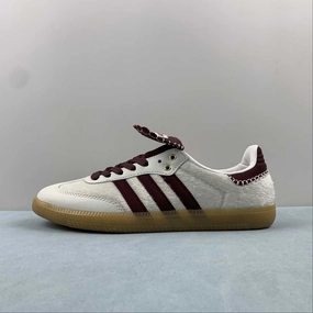 Wales Bonner x Adidas Samba Pony Cream White Mystery Brown IE0586 Urban Function Garden Tour