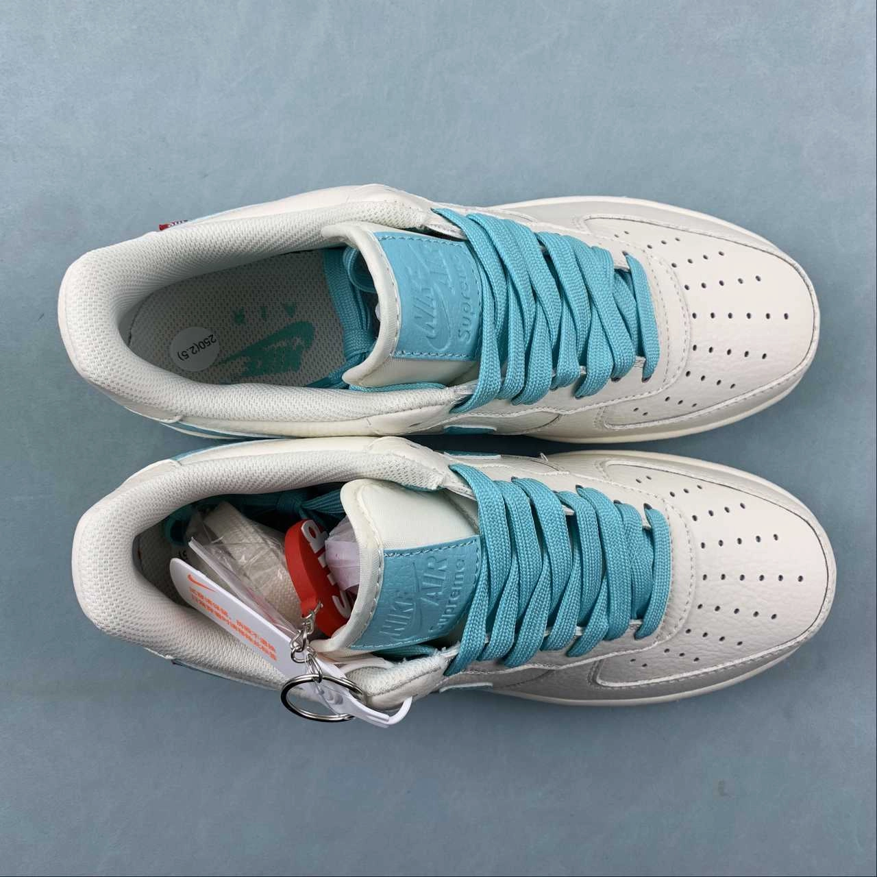 Supreme x The North Face x Air Force 1 07 Low Off White Sky Blue SU2305-007 Style focused