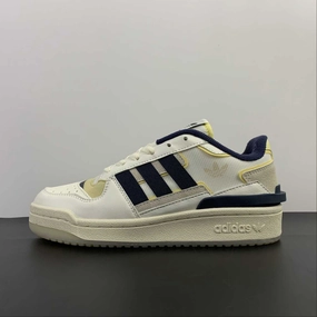 Soft Shell Adidas Forum Exhibit Low Off White Shadow Navy Chalk White GX4121