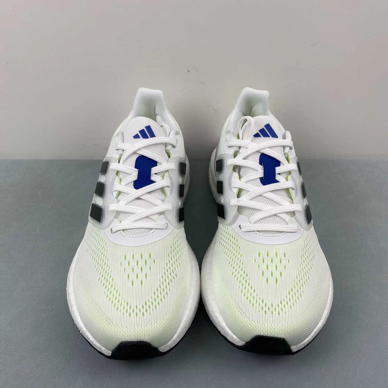 field sports shoes Adidas Pureboost 23 White Black Silver Dawn IF2398