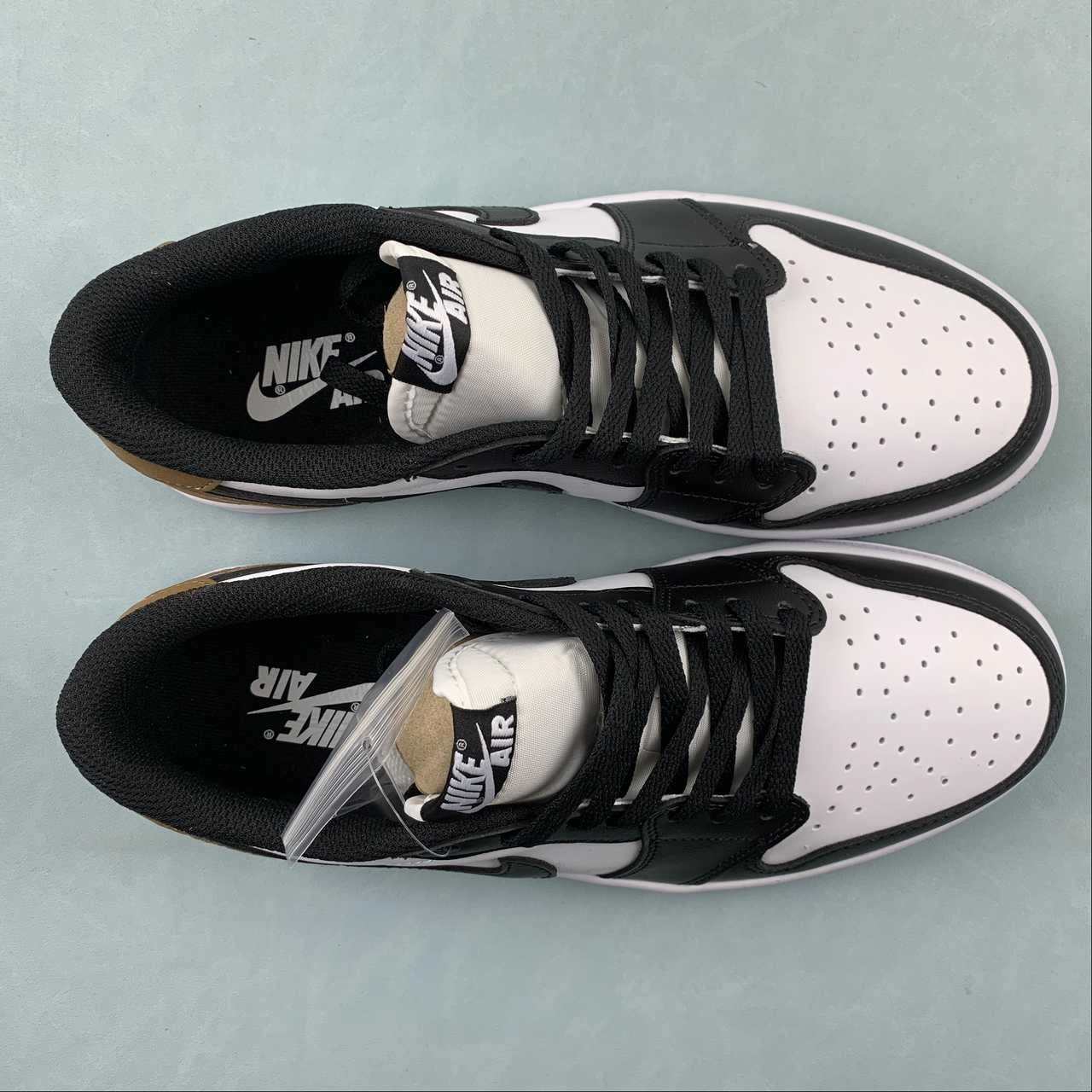 Anti microbial Air Jordan 1 Low OG Mocha Palomino White Black CZ0790-102