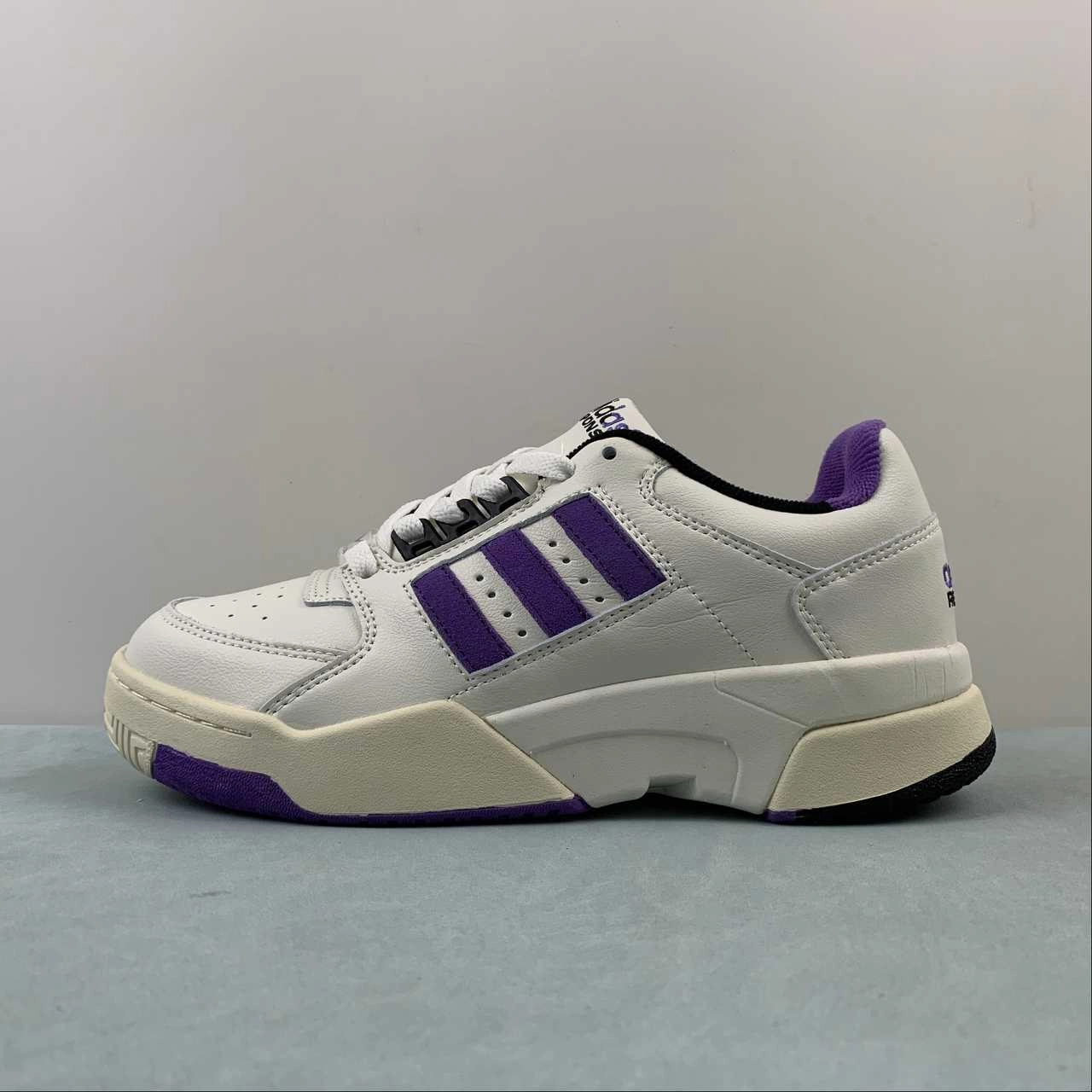 generic - brand shoes badminton player shoes Adidas Torsion Response Low Cloud White Magic Lilac Cream White HQ8789