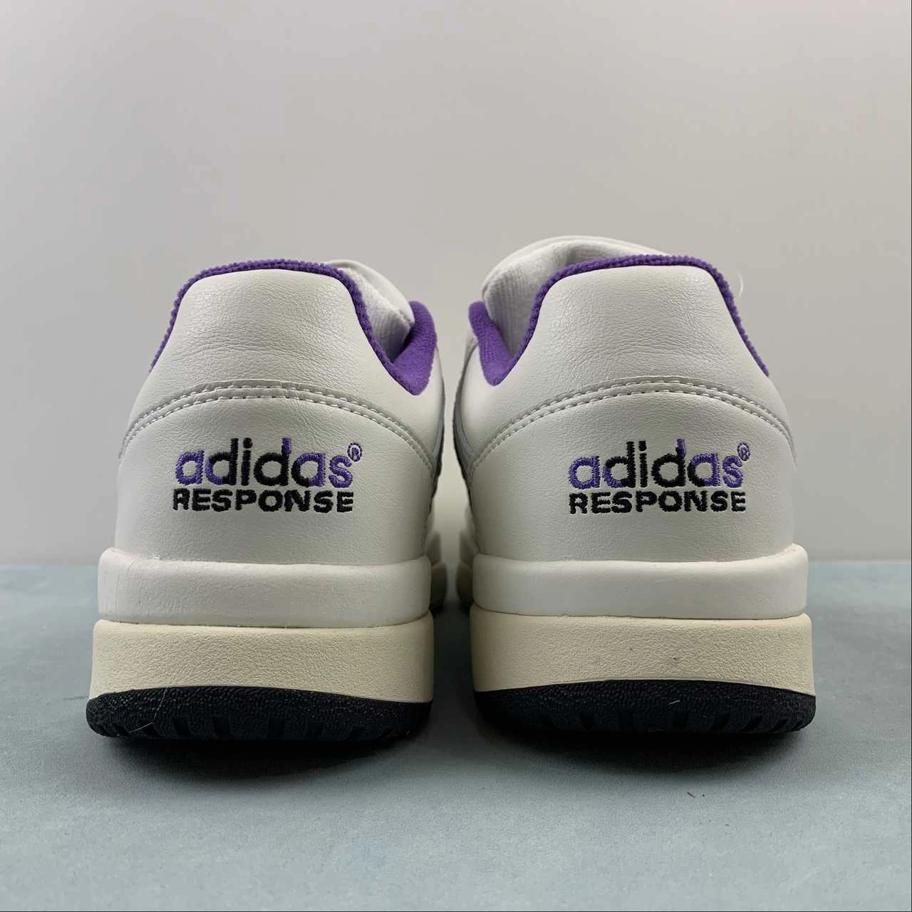 Adidas Torsion Response Low Cloud White Magic Lilac Cream White HQ8789 Customizable Option synthetic leather