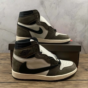 Premium Technology RaisedSole Air Jordan 1 High OG Travis Scott SP CD4487-100