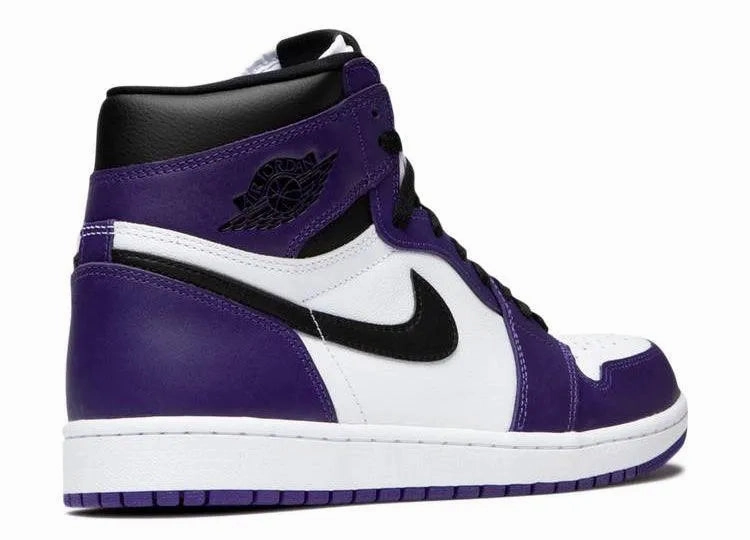 Premium Leather Air Jordan 1 High Court Purple