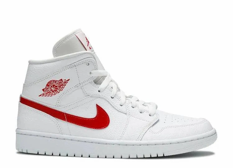 Zero Pressure Active Day Air Jordan 1 Mid White University Red (W)