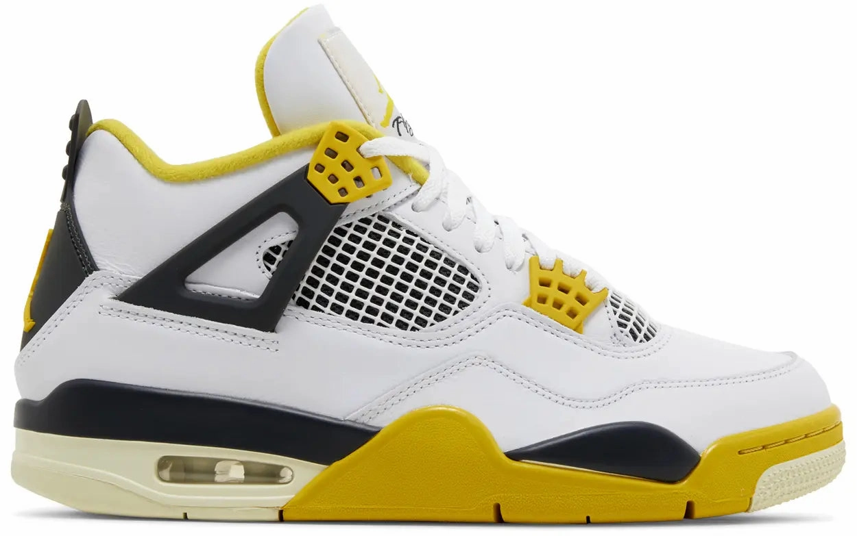 Nike Jordan 4 Vivid Sulfur W Woven Texture Sculpted materials