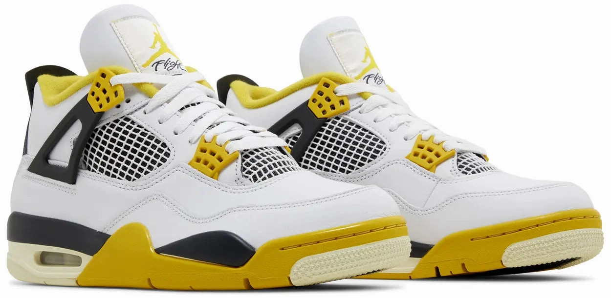 Nike Jordan 4 Vivid Sulfur W Padded materials Outdoor Fit