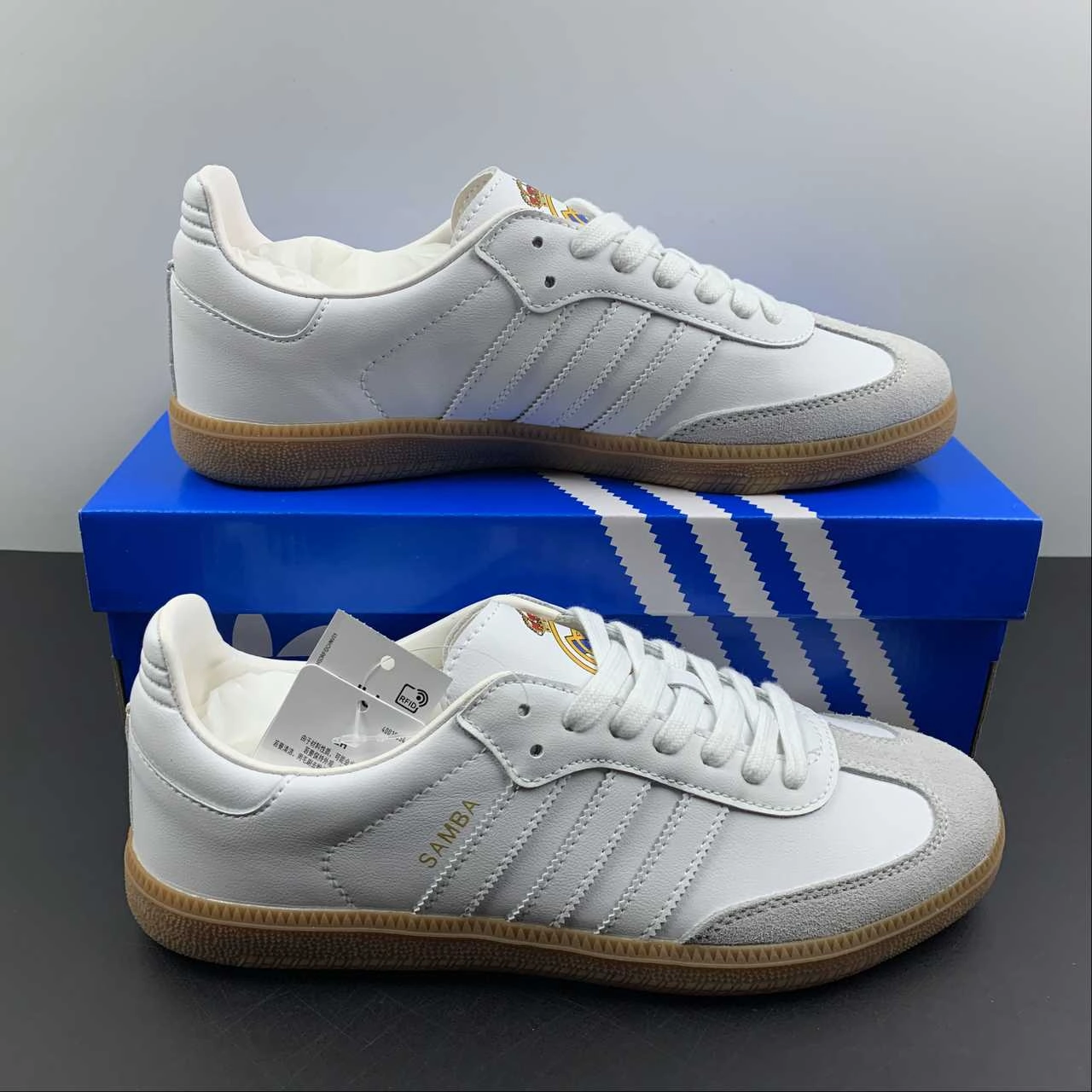 Adidas Samba Team ??Real Madrid?? HQ7032 Planet Step