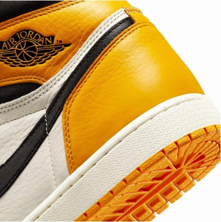Air Jordan 1 Retro High OG Taxi Minimalist Styling Durable Outsole Construction