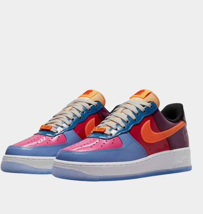 Loose Fit Undefeated x Nike Air Force 1 Low Multi-Patent