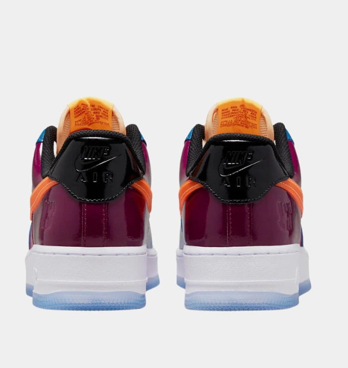 Undefeated x Nike Air Force 1 Low Multi-Patent Air Flow Galaxy Hike