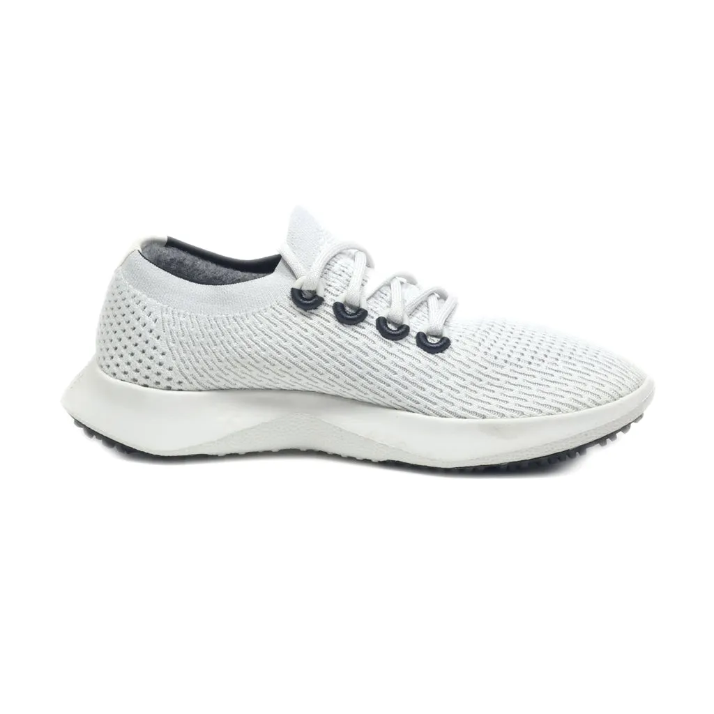 Allbirds Tree Dasher 2 Sport Shoes Wool White Colour For Men